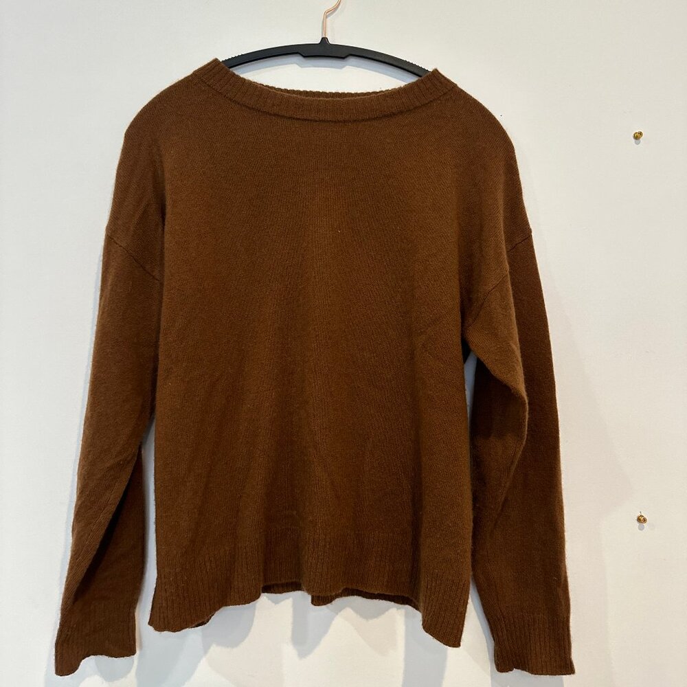 Reformation - Oversized Cashmere Crew Sweater